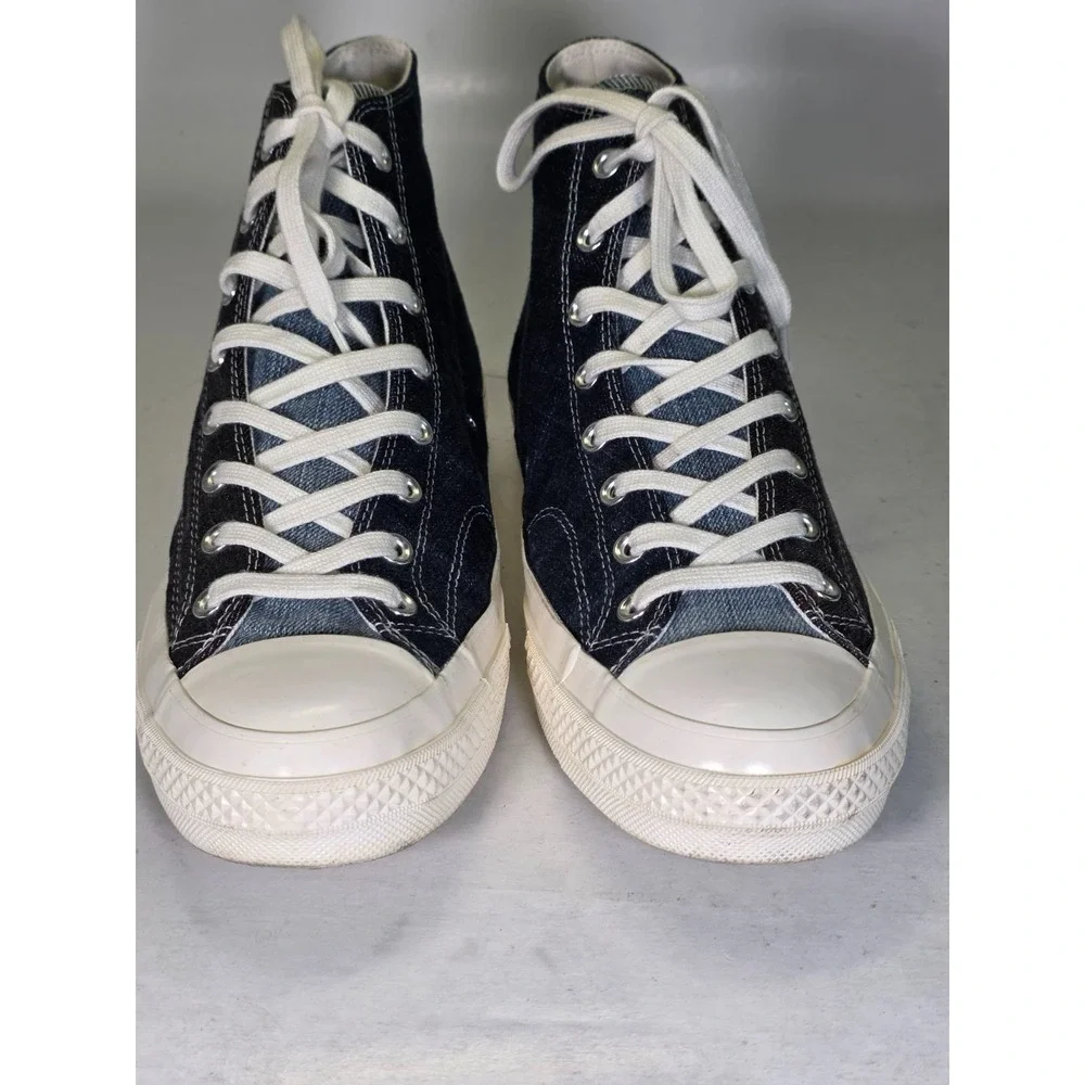 Converse Chuck Taylor All Star 70 Mens Size 11.5 Womens 13.5 Blue Black Sneakers - Picture 10 of 16